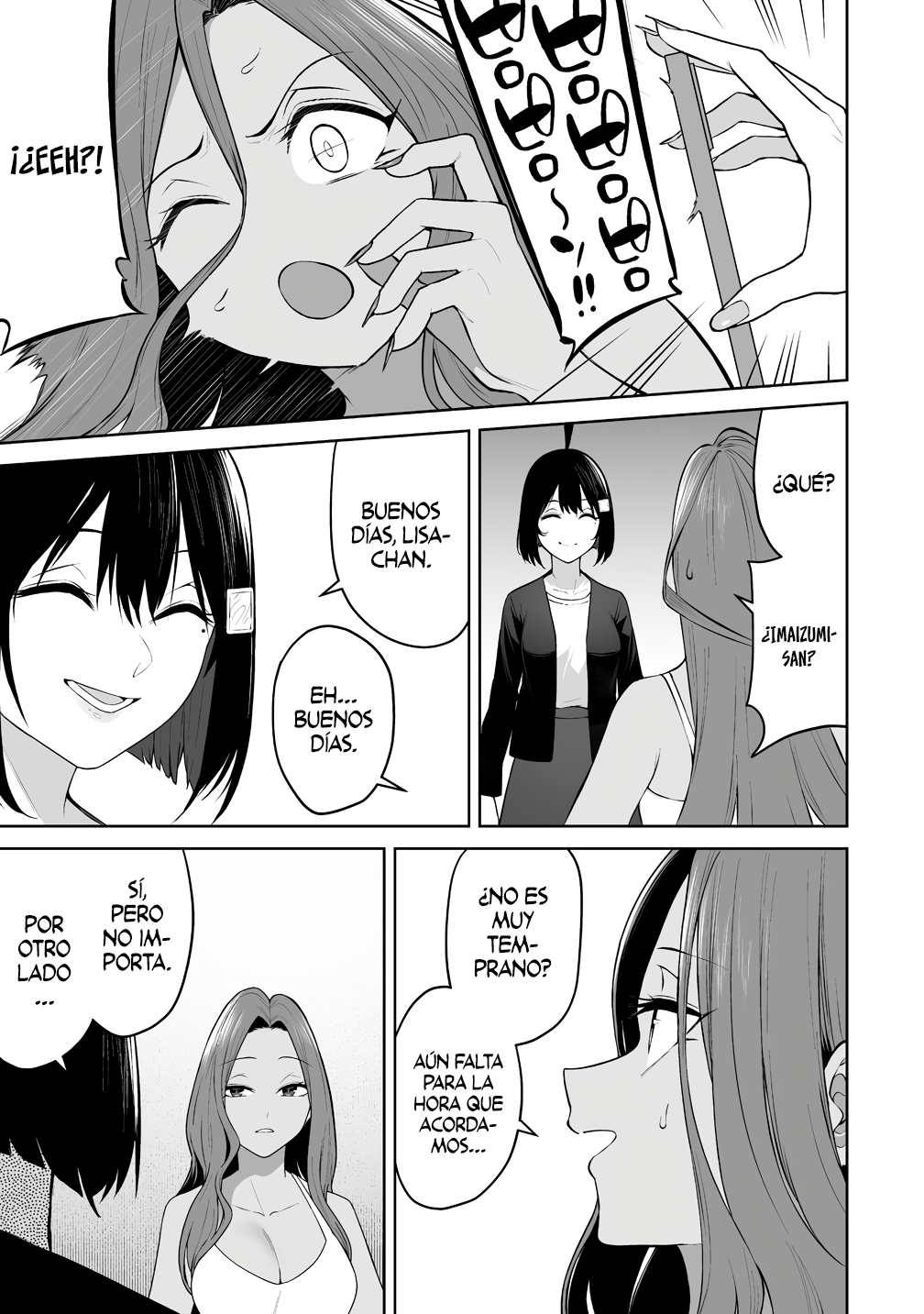 Imaizumi trae a todas las gals a su casa ~Deep – español Capítulo 50 - Página 19