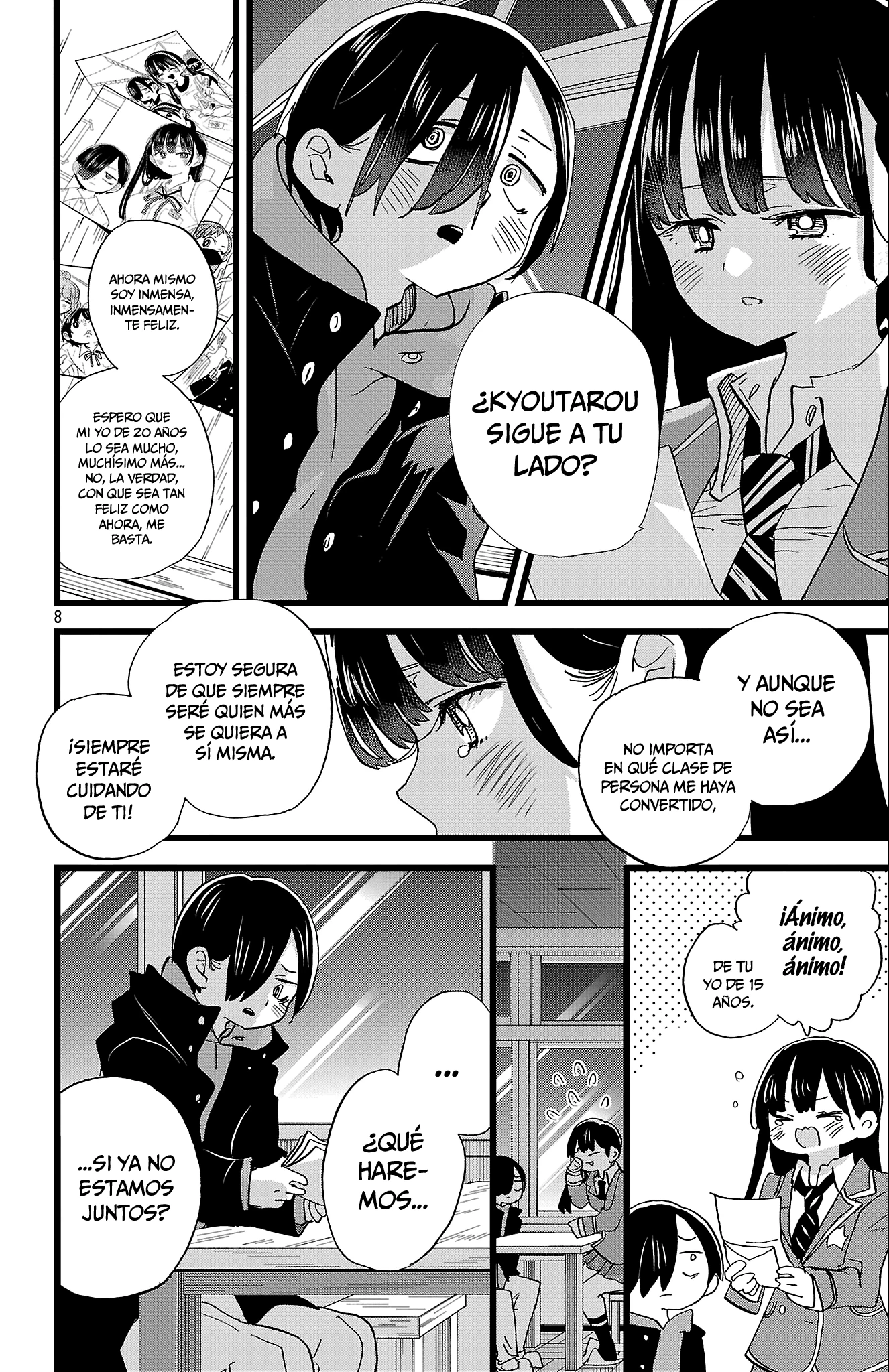 Boku no Kokoro no Yabai Yatsu Capítulo 196 - Página 9