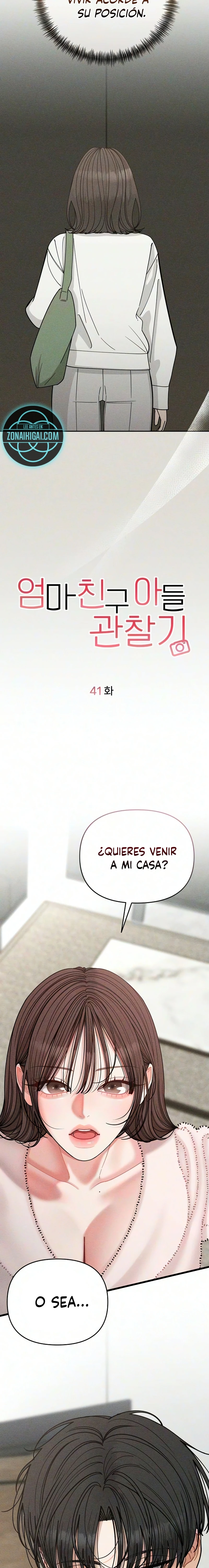 Observando al hijo de la amiga de mi mamá Capítulo 41 - Página 14