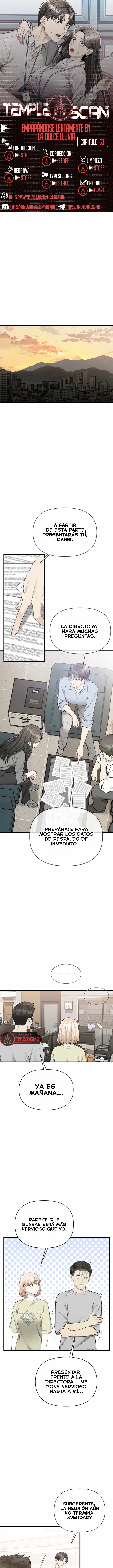 Empapandose Lentamente En La Dulce Lluvia Capítulo 53 - Página 1