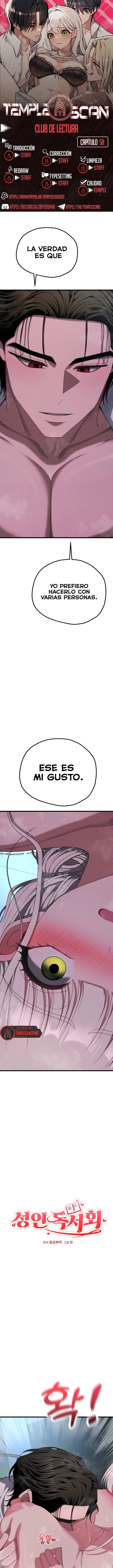 Club De Lectura Capítulo 58 - Página 1