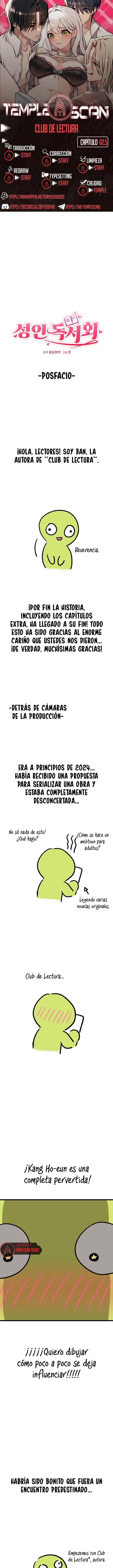 Club De Lectura Capítulo 62.5 - Página 1