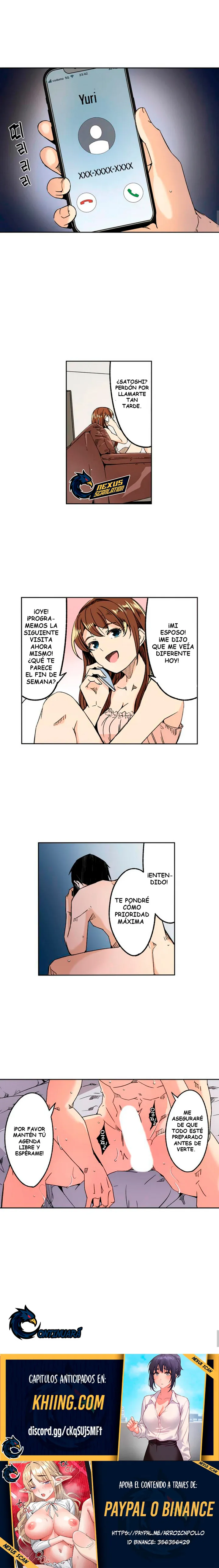 Hasta que la mujer casada desee mi semilla Capítulo 3.5 - Página 5