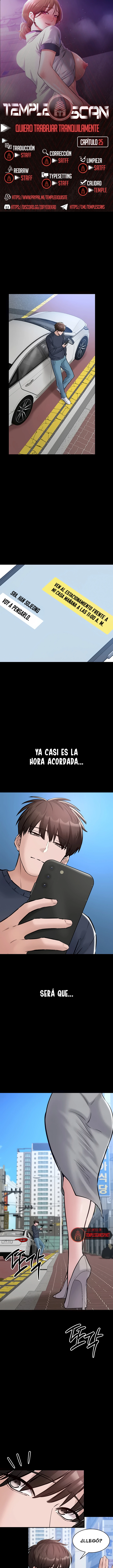Quiero Trabajar Tranquilamente Capítulo 25 - Página 1