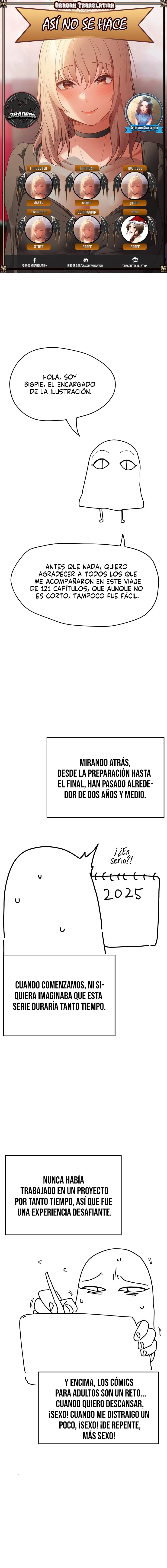 Asi no se Hace Capítulo 121.5 - Página 1