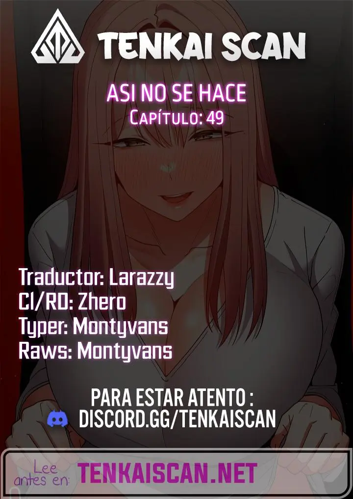 Asi no se Hace Capítulo 49 - Página 1