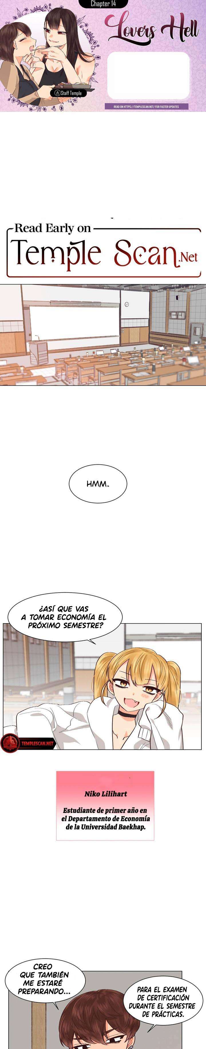 Infierno de amantes Capítulo 14 - Página 1