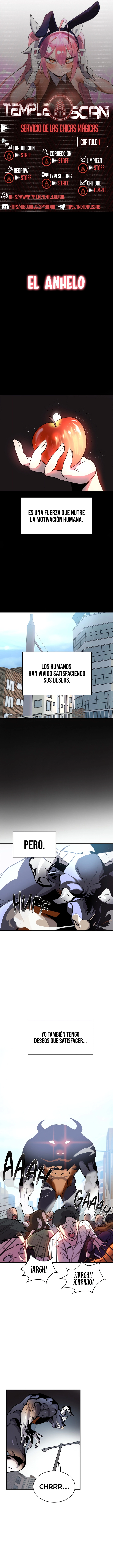 Trabajando con chicas magicas - Sin Censura Capítulo 1 - Página 1