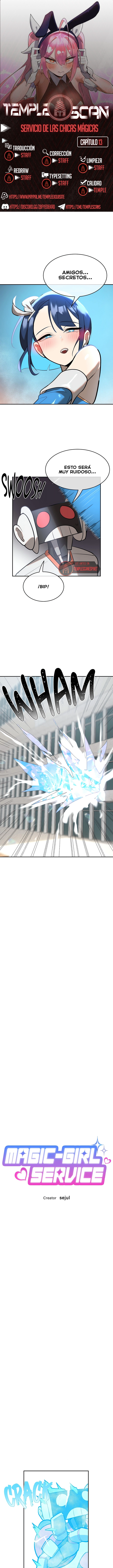 Trabajando con chicas magicas - Sin Censura Capítulo 13 - Página 1