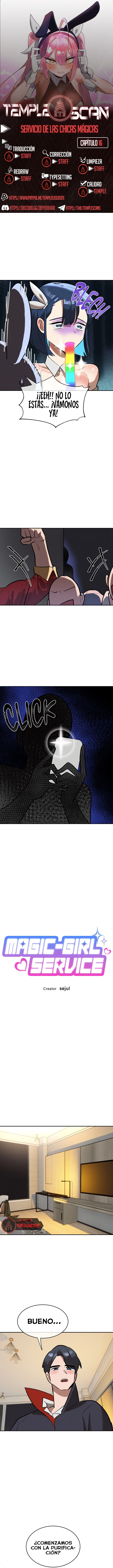 Trabajando con chicas magicas - Sin Censura Capítulo 16 - Página 1