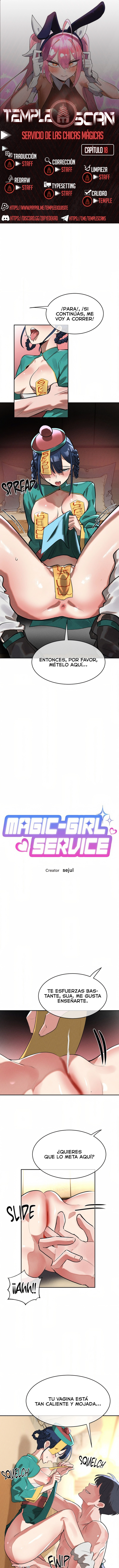 Trabajando con chicas magicas - Sin Censura Capítulo 18 - Página 1