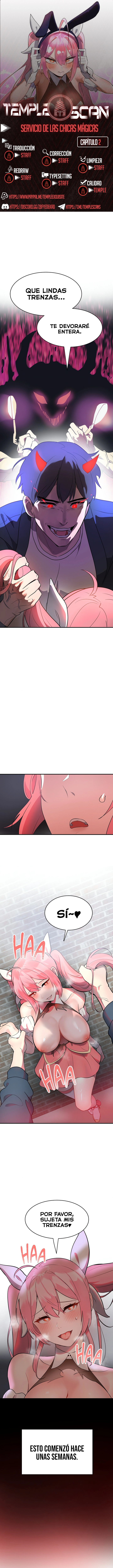 Trabajando con chicas magicas - Sin Censura Capítulo 2 - Página 1