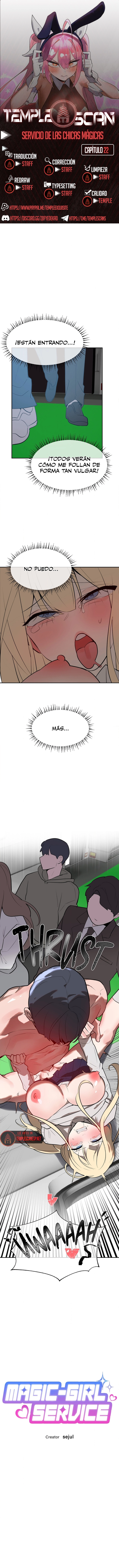 Trabajando con chicas magicas - Sin Censura Capítulo 22 - Página 1