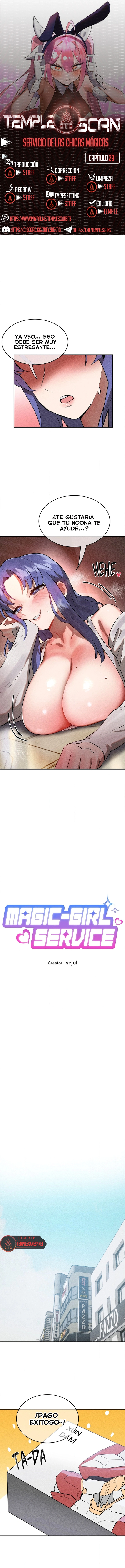 Trabajando con chicas magicas - Sin Censura Capítulo 29 - Página 1