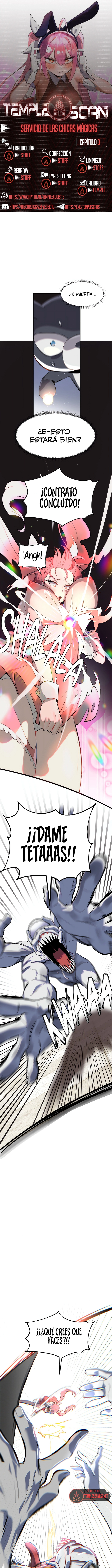 Trabajando con chicas magicas - Sin Censura Capítulo 3 - Página 1