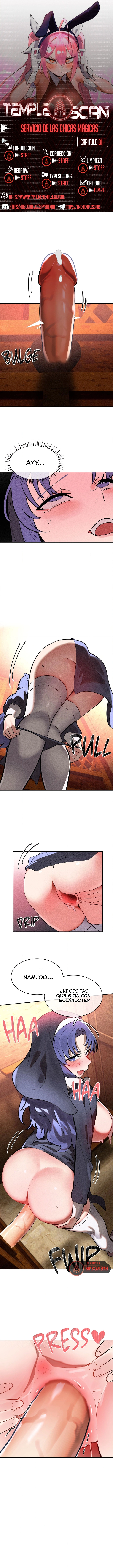 Trabajando con chicas magicas - Sin Censura Capítulo 31 - Página 1