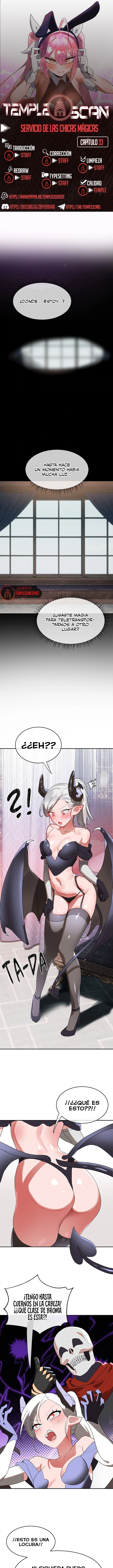Trabajando con chicas magicas - Sin Censura Capítulo 33 - Página 1
