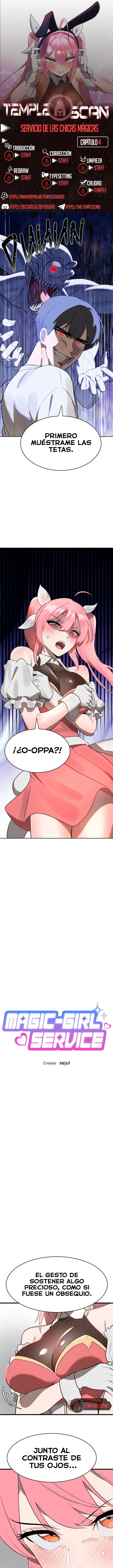 Trabajando con chicas magicas - Sin Censura Capítulo 4 - Página 1