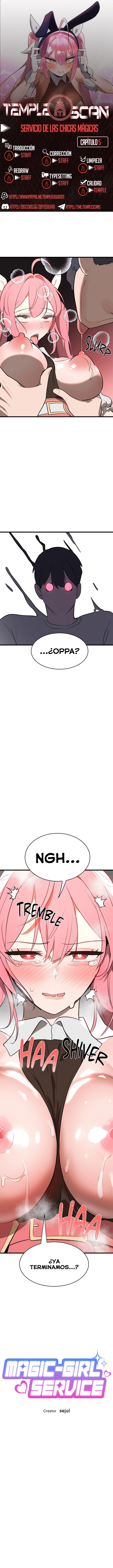 Trabajando con chicas magicas - Sin Censura Capítulo 5 - Página 1
