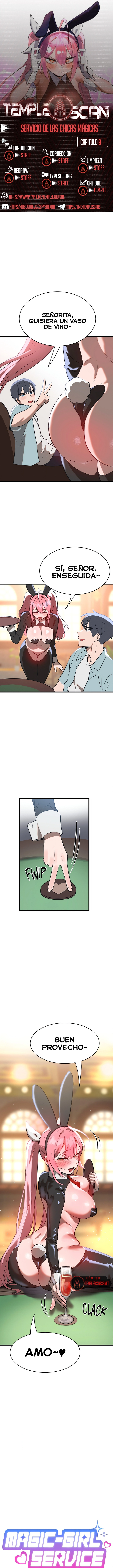 Trabajando con chicas magicas - Sin Censura Capítulo 9 - Página 1