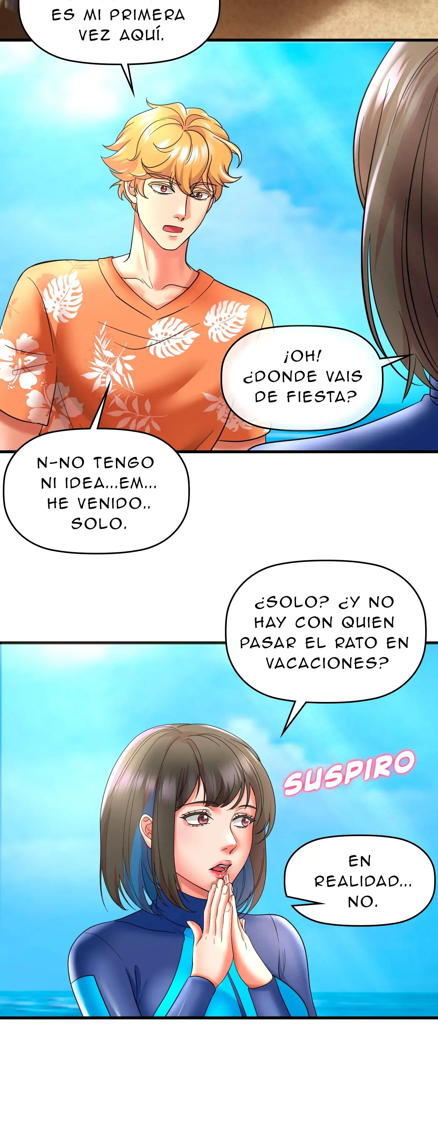 Vacaciones De Primavera Con Hermanastra - Sin censura Capítulo 2 - Página 18