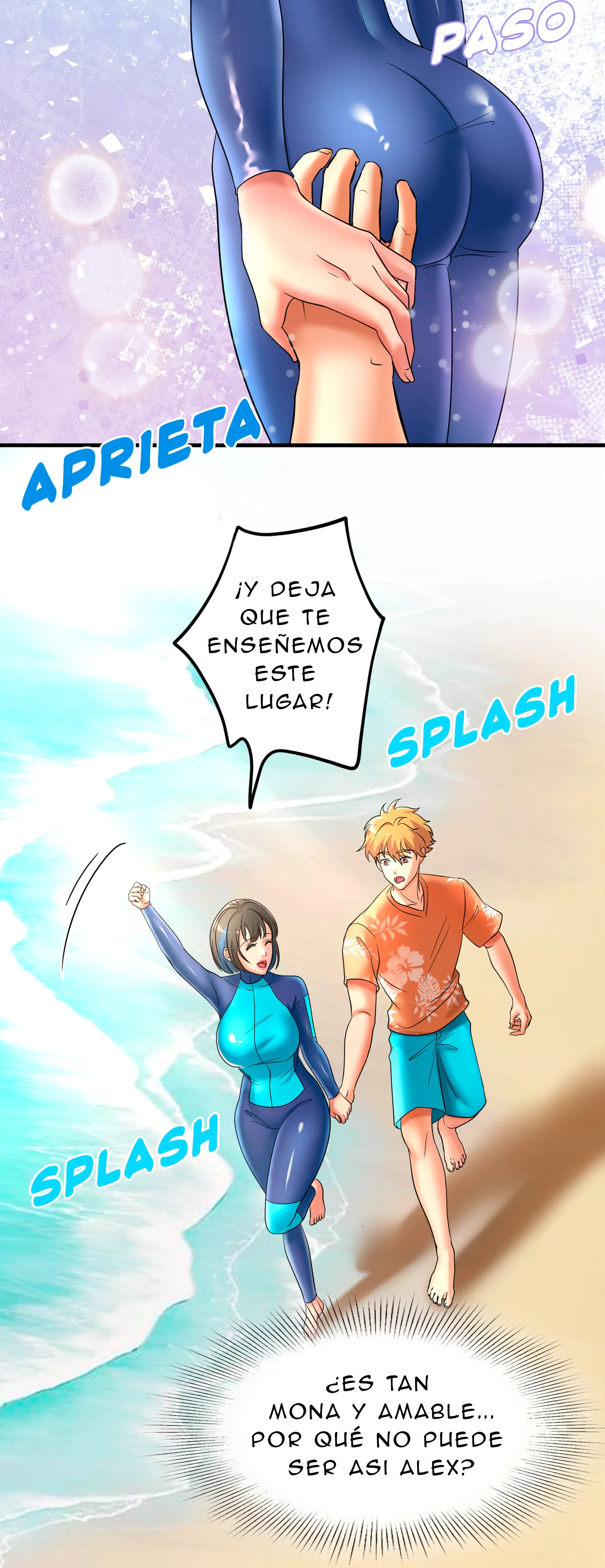 Vacaciones De Primavera Con Hermanastra - Sin censura Capítulo 2 - Página 22