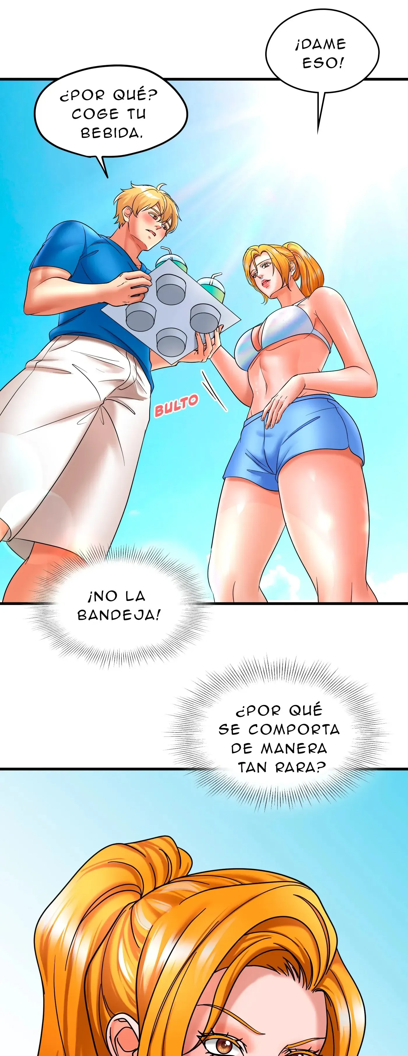 Vacaciones De Primavera Con Hermanastra - Sin censura Capítulo 3 - Página 33