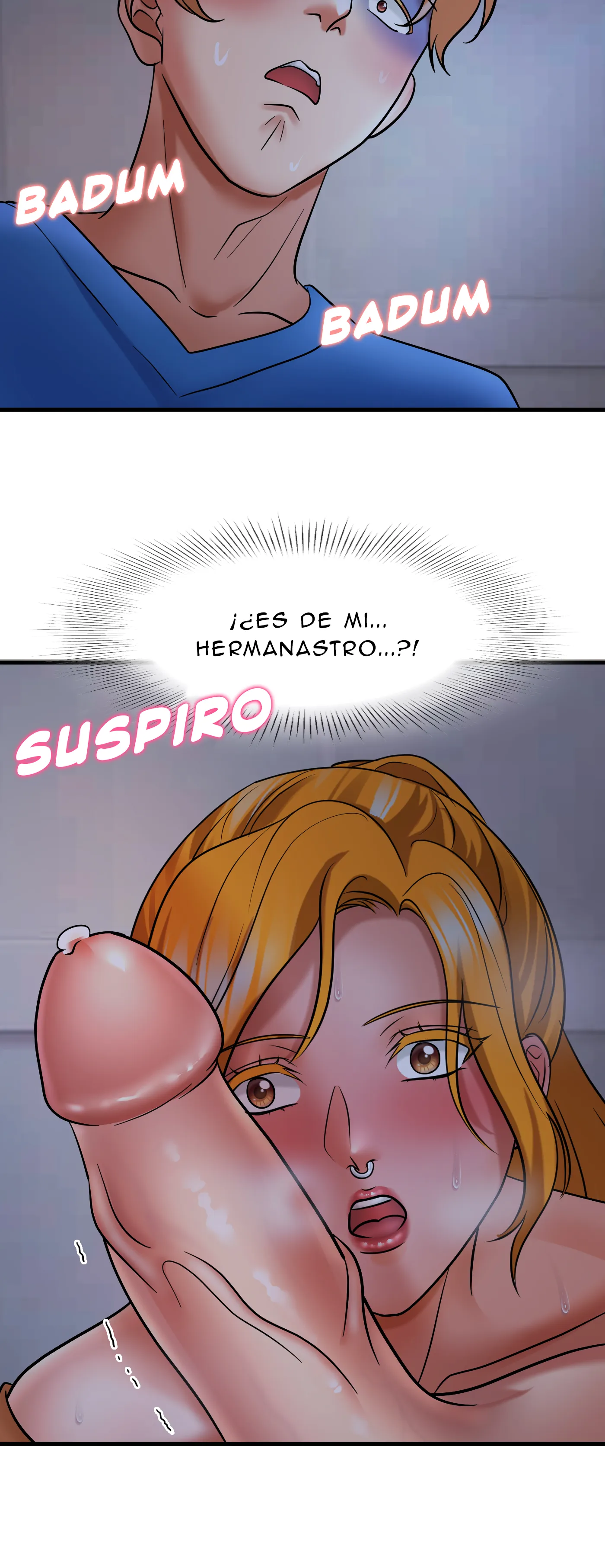 Vacaciones De Primavera Con Hermanastra - Sin censura Capítulo 4 - Página 50