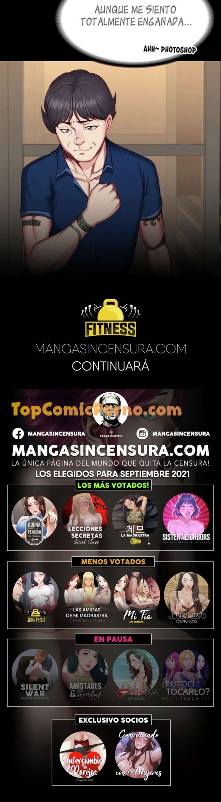 Fitness Sin - Censura Capítulo 49 - Página 4