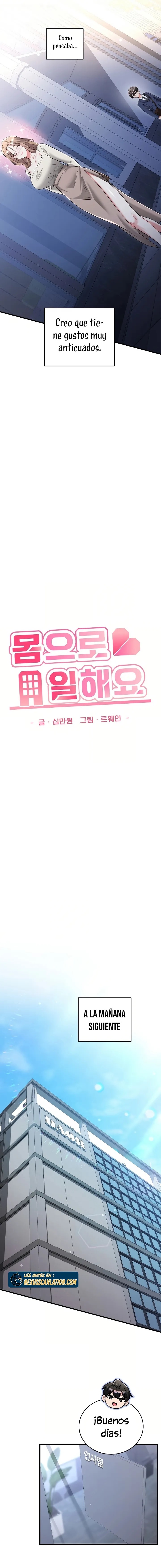 Uso mi Cuerpo para Trabajar Capítulo 13 - Página 8