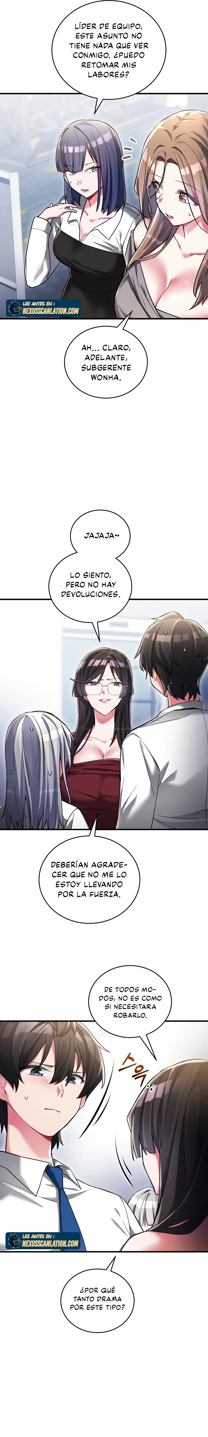 Uso mi Cuerpo para Trabajar Capítulo 14 - Página 7