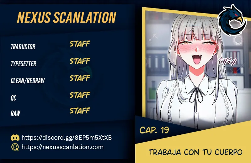 Uso mi Cuerpo para Trabajar Capítulo 19 - Página 1