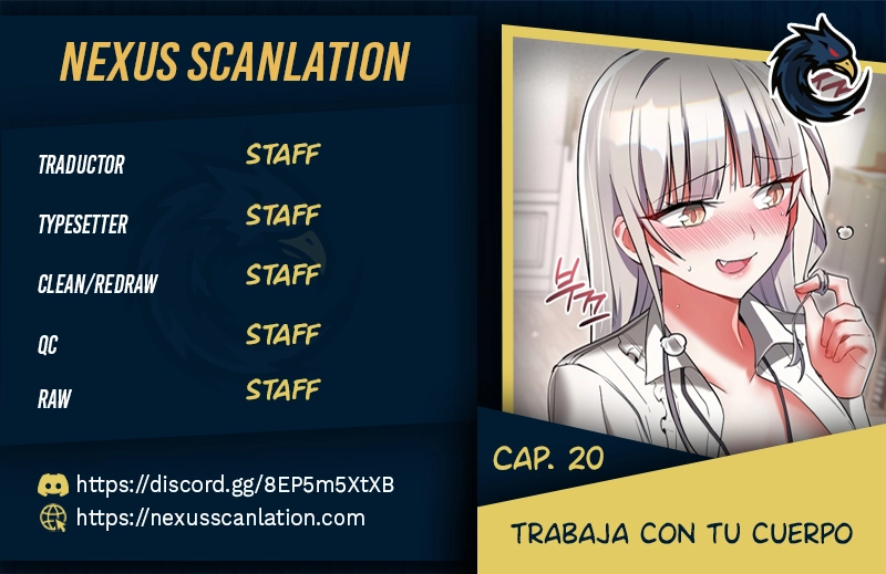 Uso mi Cuerpo para Trabajar Capítulo 20 - Página 1