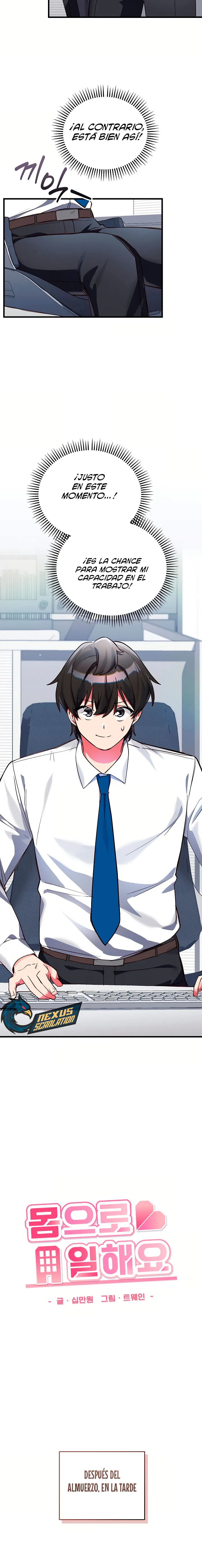 Uso mi Cuerpo para Trabajar Capítulo 3 - Página 16