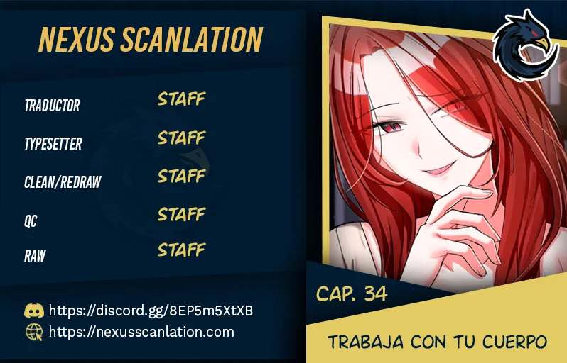 Uso mi Cuerpo para Trabajar Capítulo 34 - Página 1