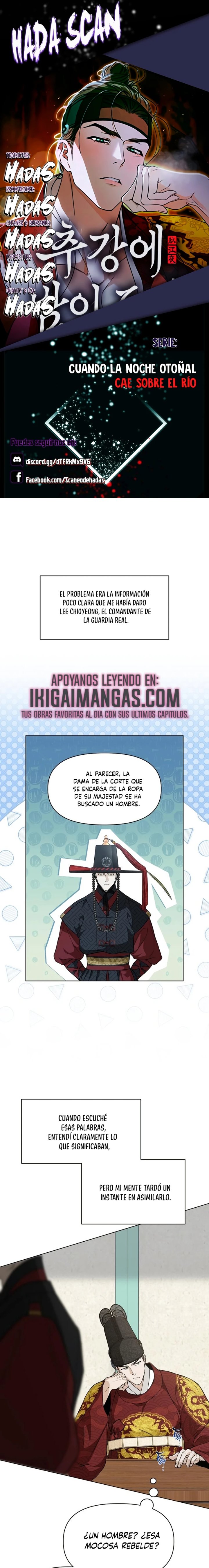 Cuando la noche otoñal cae sobre el río Capítulo 45 - Página 1