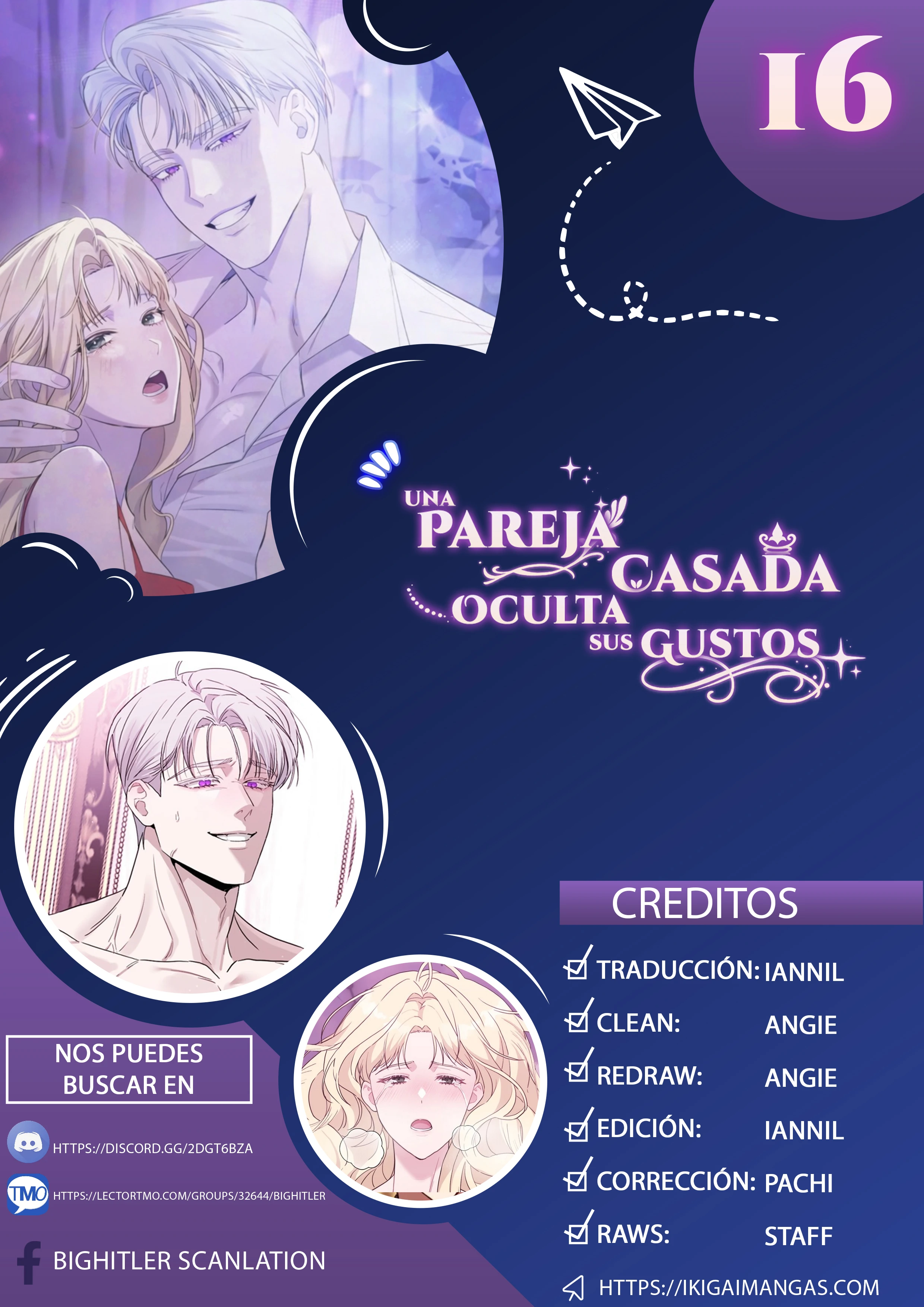 UNA PAREJA CASADA OCULTA SUS GUSTOS Capítulo 16 - Página 1