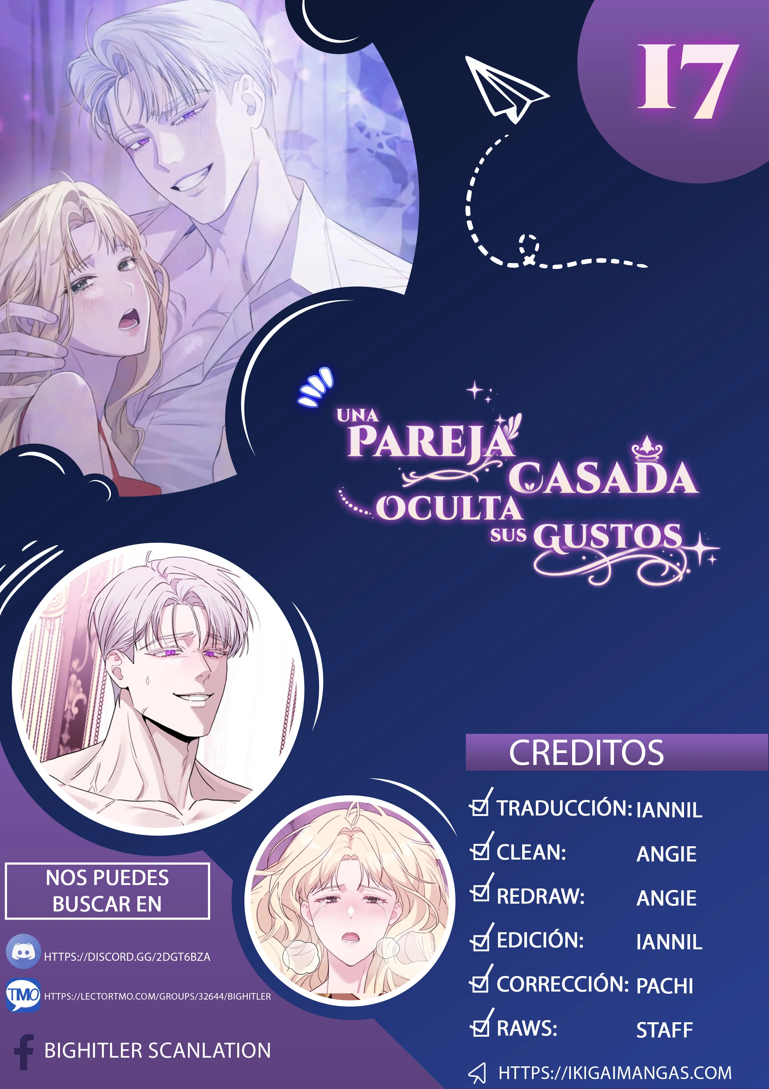 UNA PAREJA CASADA OCULTA SUS GUSTOS Capítulo 17 - Página 1