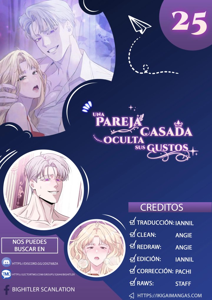 UNA PAREJA CASADA OCULTA SUS GUSTOS Capítulo 25 - Página 1