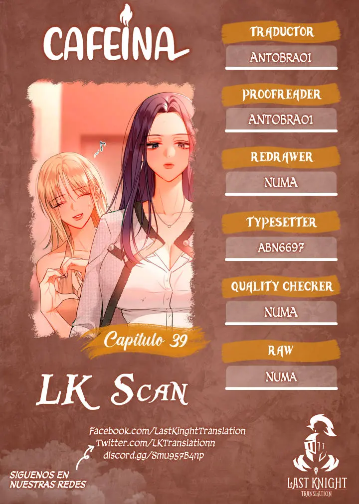 Cafeina Capítulo 39 - Página 1