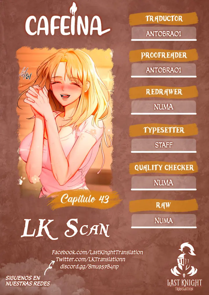 Cafeina Capítulo 43 - Página 1