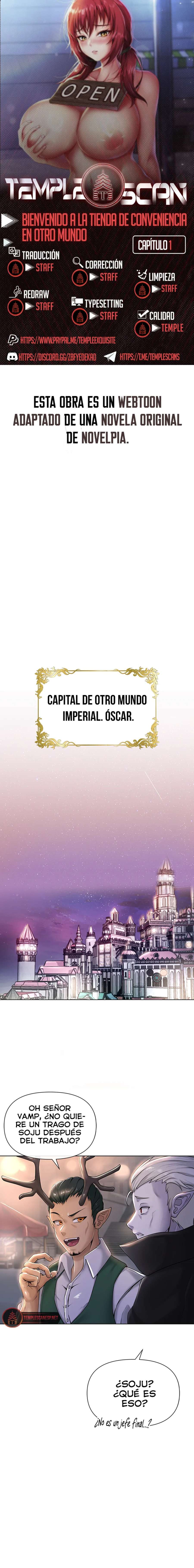 Bienvenido A La Tienda De Conveniencia En Otro Mundo Capítulo 1 - Página 2