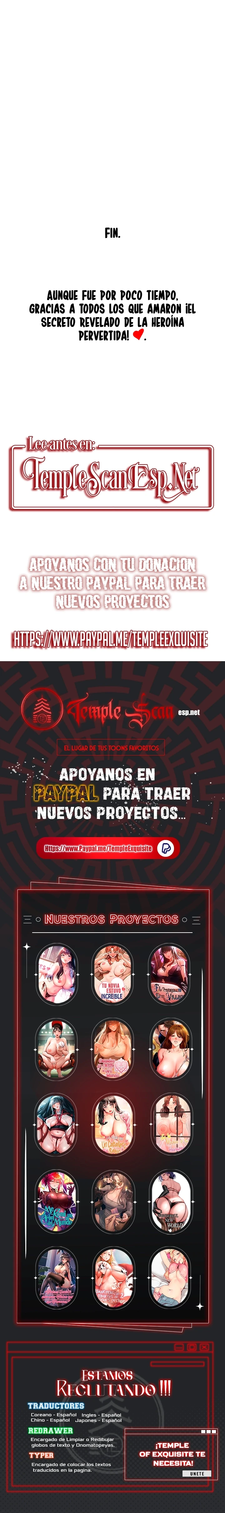 ¡El Secreto Revelado De La Heroína Pervertida! Capítulo 11 - Página 8