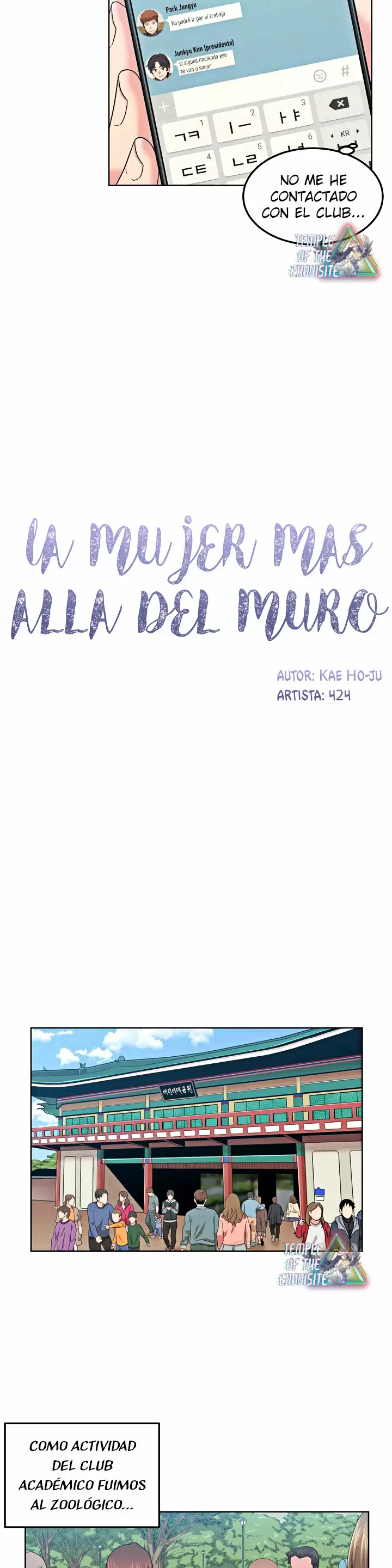 La Mujer mas alla del Muro Capítulo 2 - Página 8