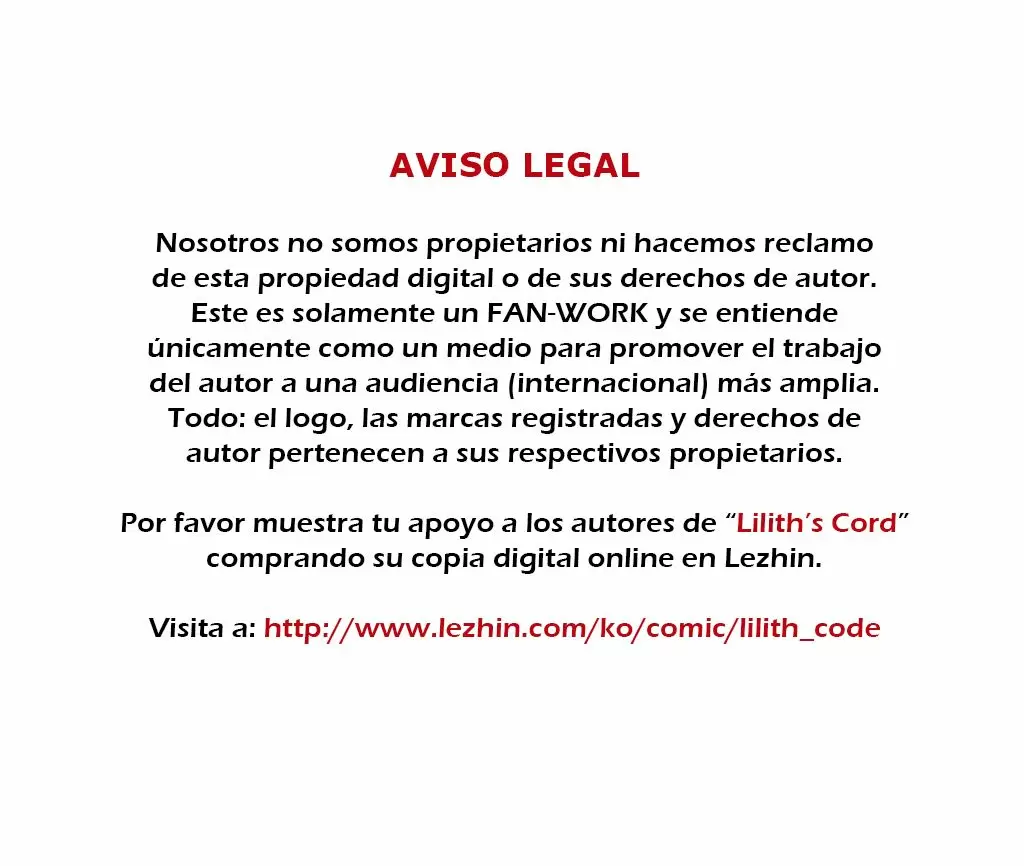 Lilith's Cord Capítulo 20 - Página 1