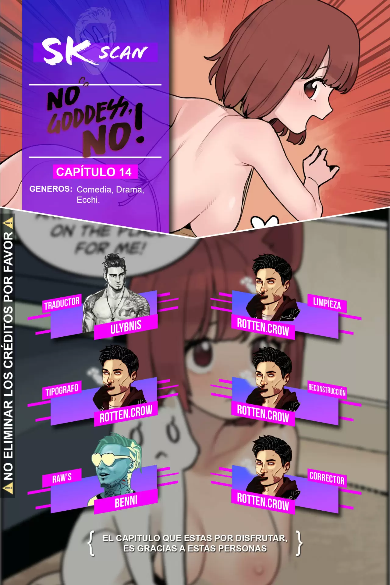 No Goddess No! Capítulo 14 - Página 1