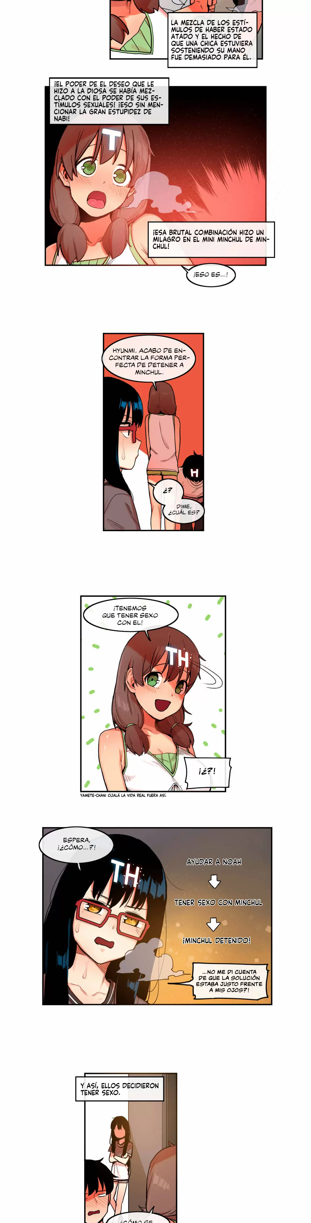 No Goddess No! Capítulo 21 - Página 9