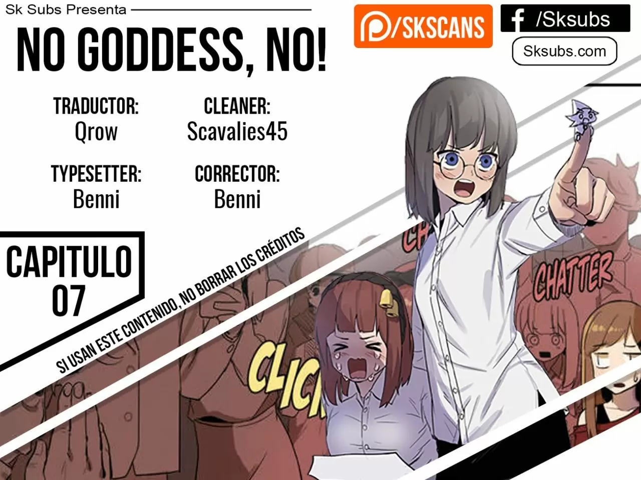 No Goddess No! Capítulo 7 - Página 1