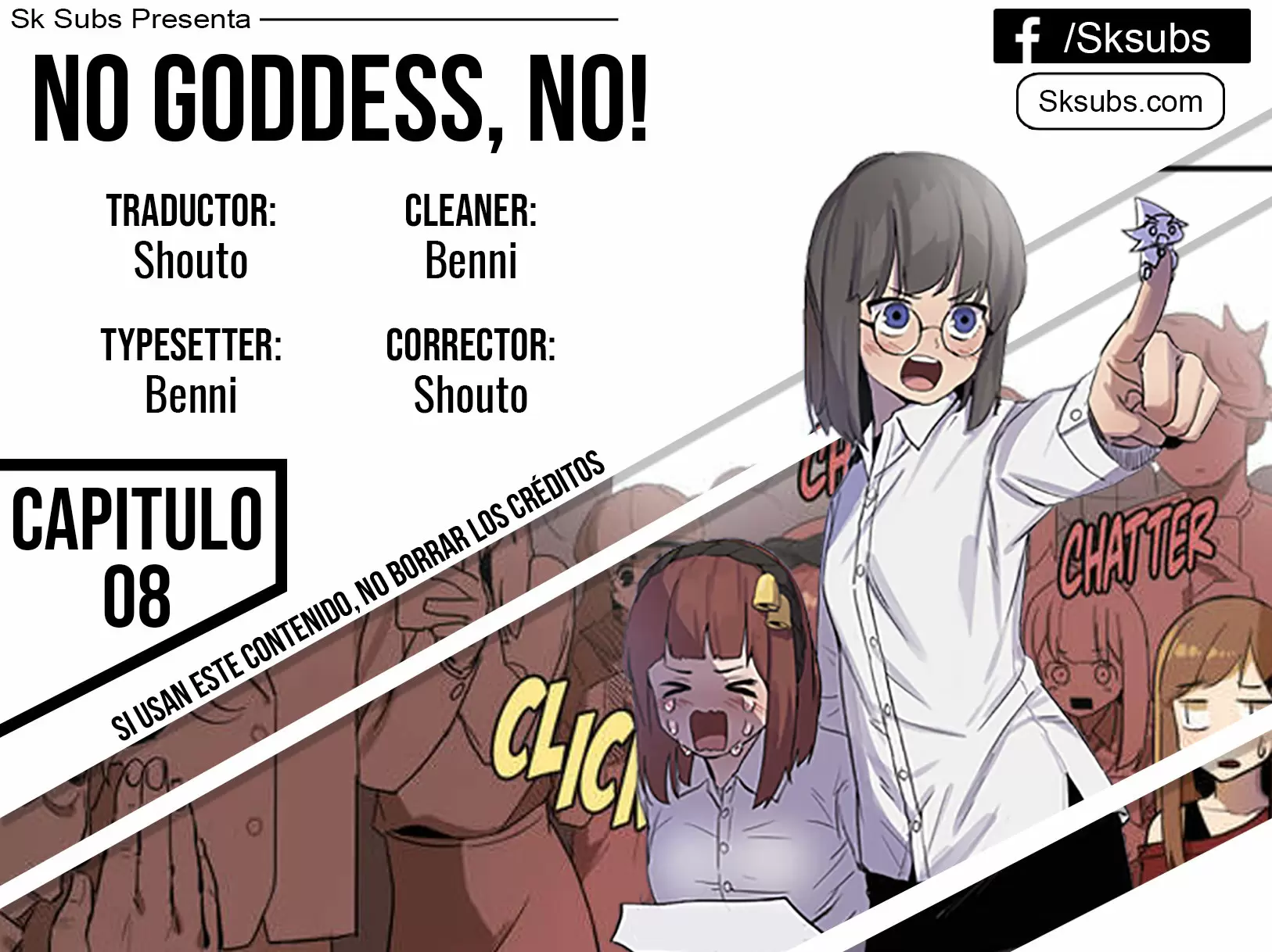 No Goddess No! Capítulo 8 - Página 1