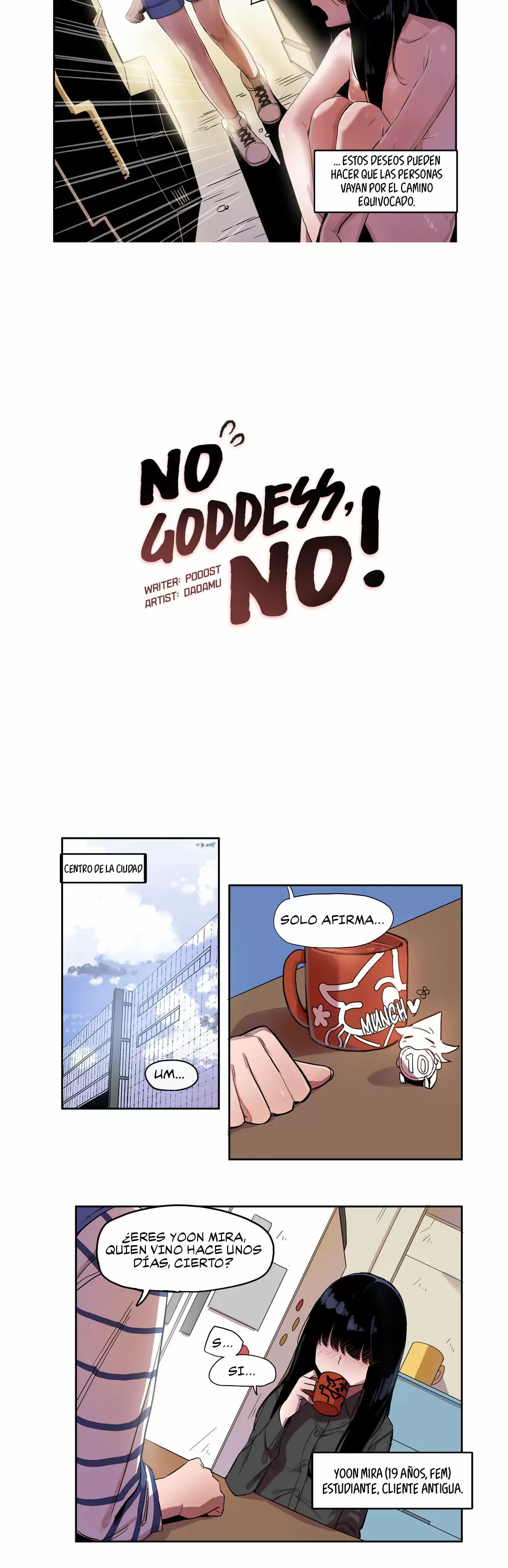 No Goddess No! Capítulo 8 - Página 3